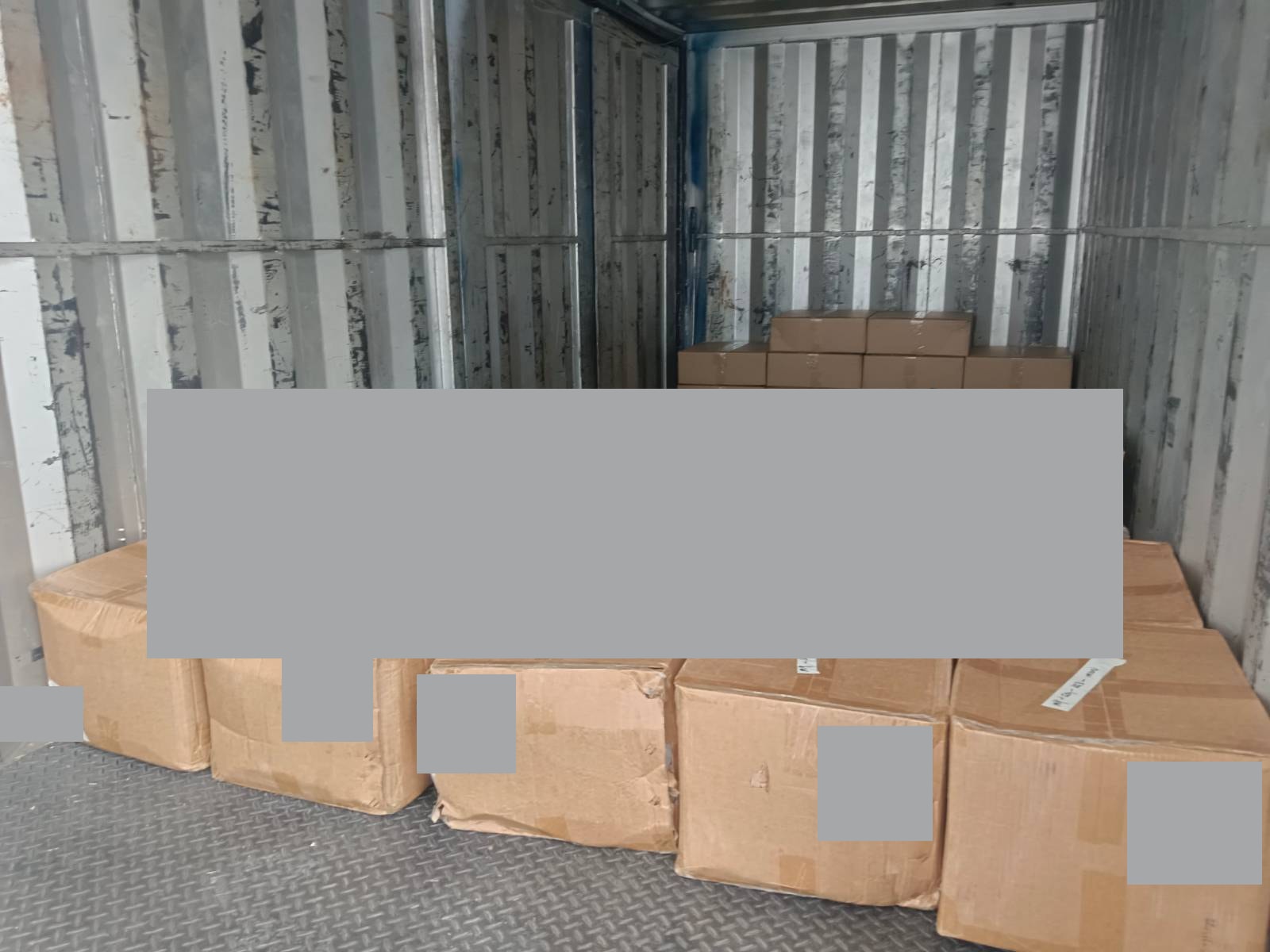 Seasoning and plastic packaging bags at pickup in Sungai Buloh